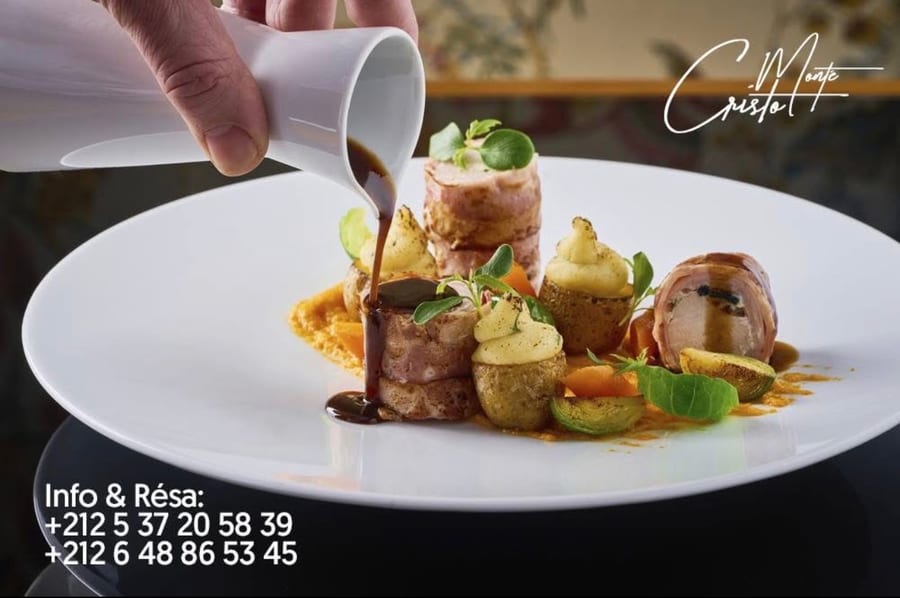 A plate from the MONTECRISTO kitchen