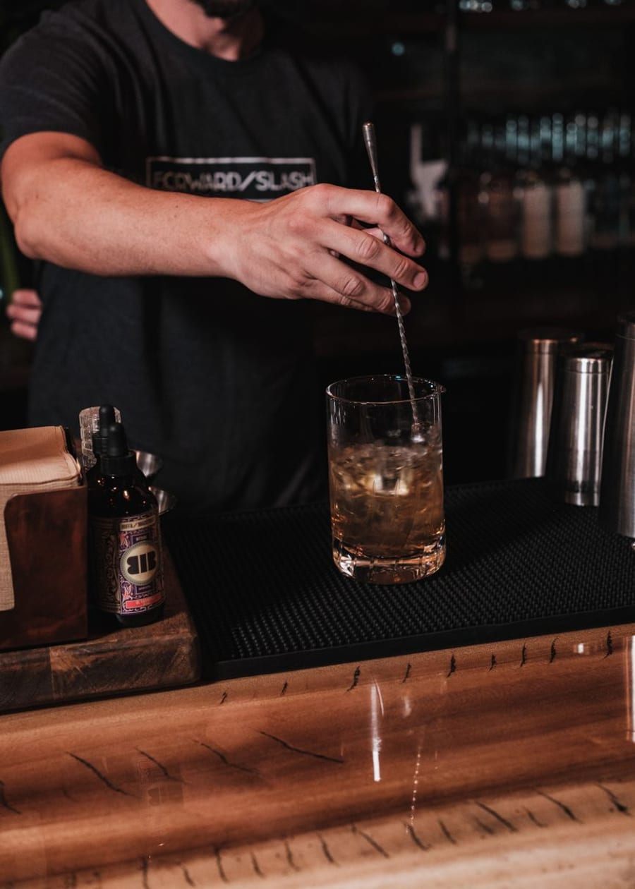 The bar