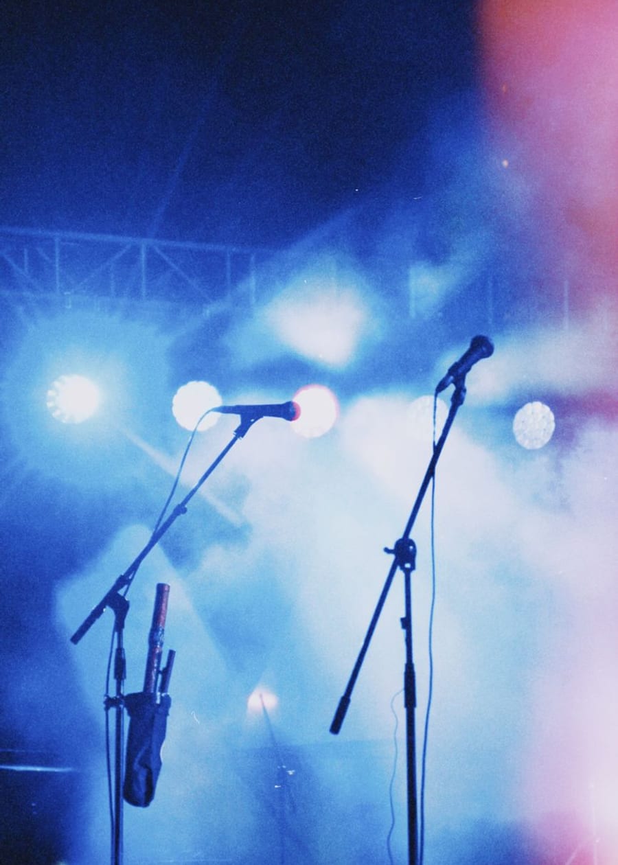 The stage